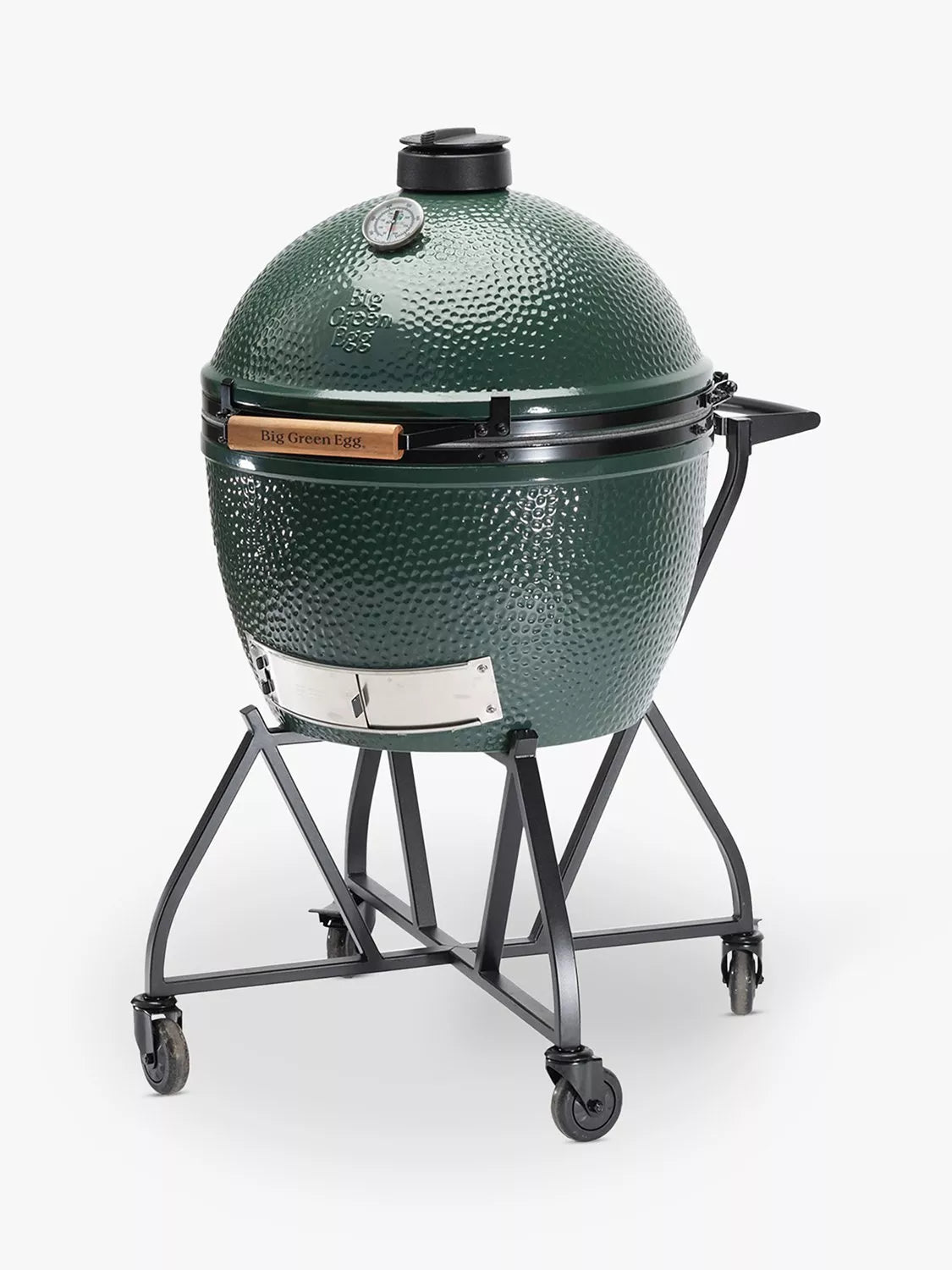 Big Green Egg Extra Large BBQ with IntEGGrated Nest Bundle, ConvEGGtor & Cover
