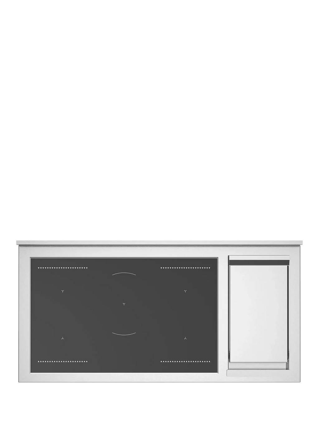 Bertazzoni Heritage Series HER125I2EXT 120cm Electric Range Cooker with Induction Hob, Stainless Steel