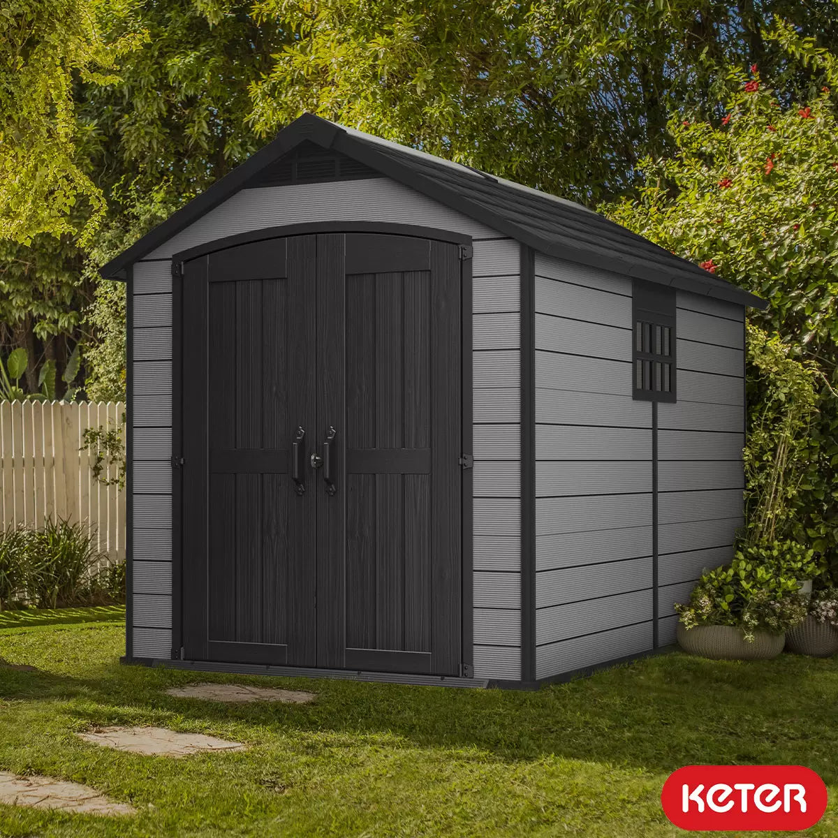 Keter Premier 7ft 5" x 11ft 6" (2.3 x 3.5m) Storage Shed