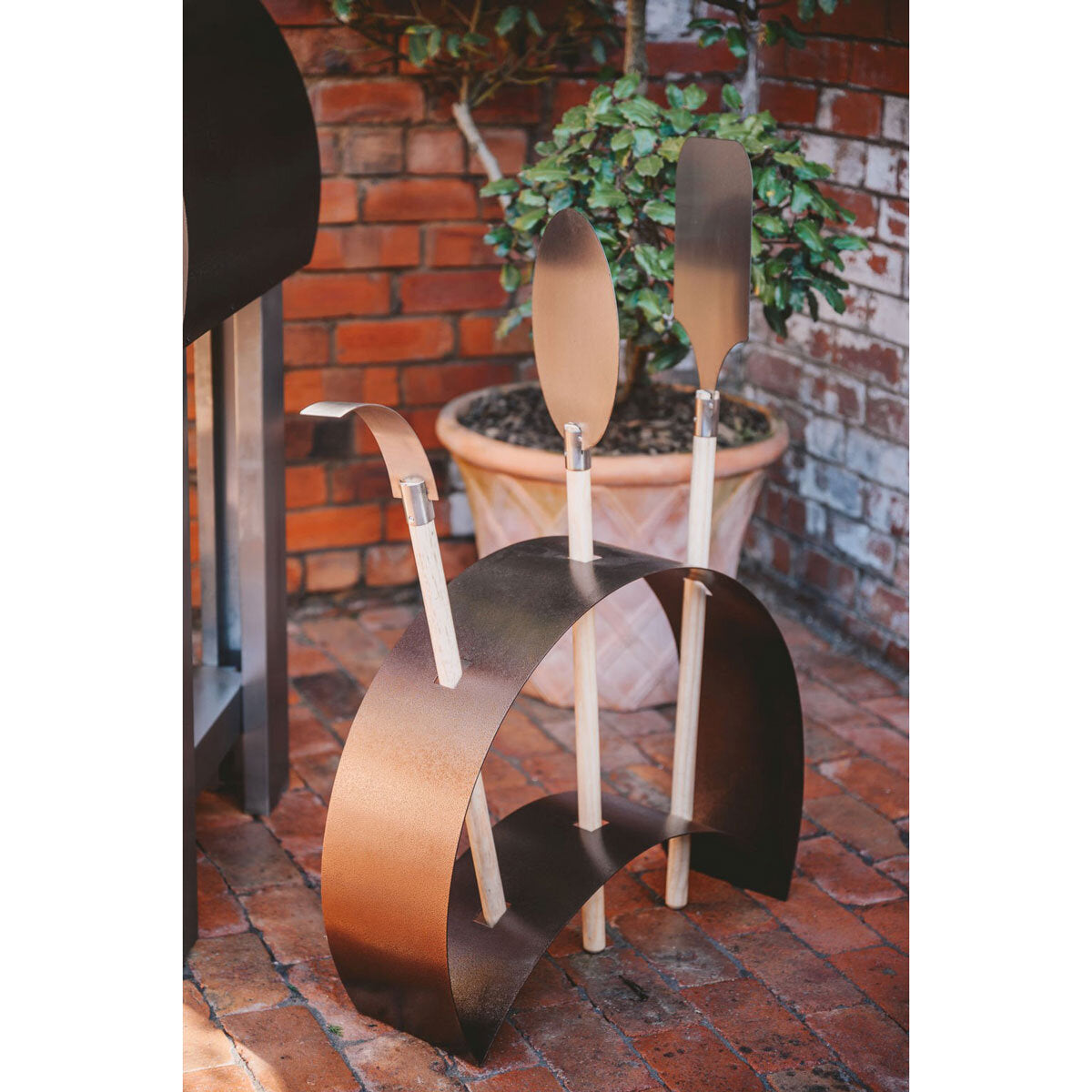 Alpha Pro Grande Fumoso Wood-Fired Pizza Oven and BBQ Grill Bundle in Antique Copper + Cover