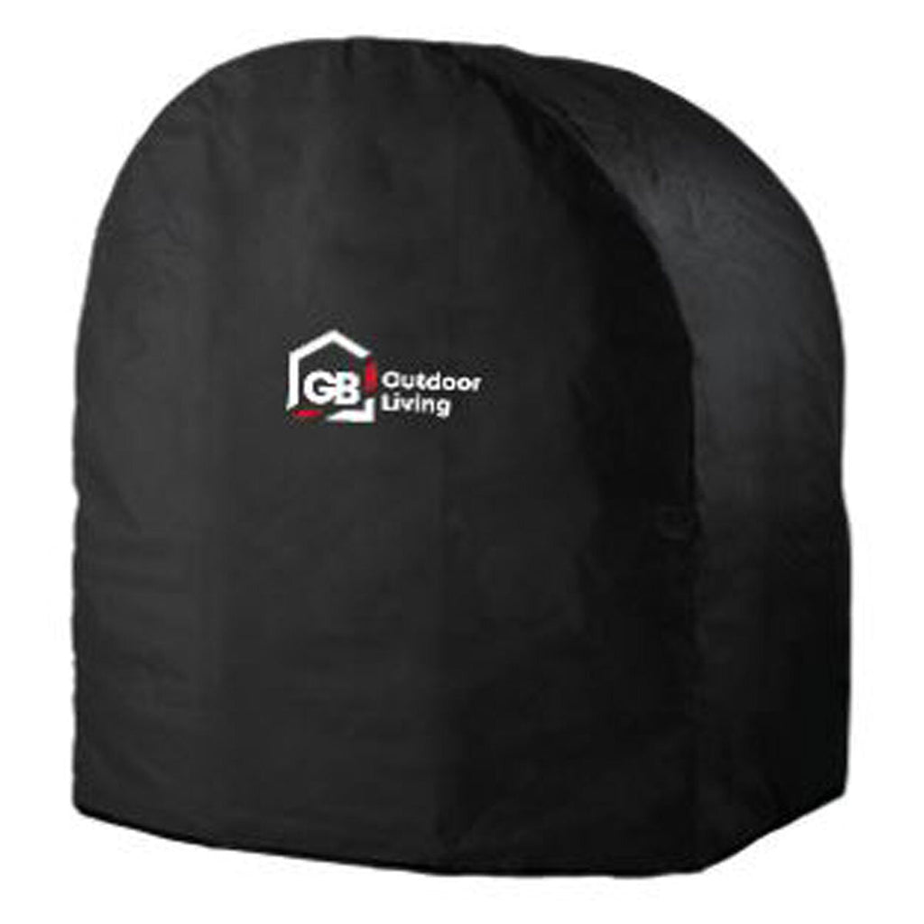 Alpha Pro Grande Fumoso Wood-Fired Pizza Oven and BBQ Grill Bundle in Teal Blue + Cover