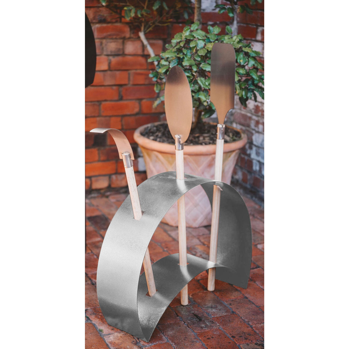 Alpha Pro Grande Fumoso Wood-Fired Pizza Oven and BBQ Grill Bundle in Stainless Steel + Cover