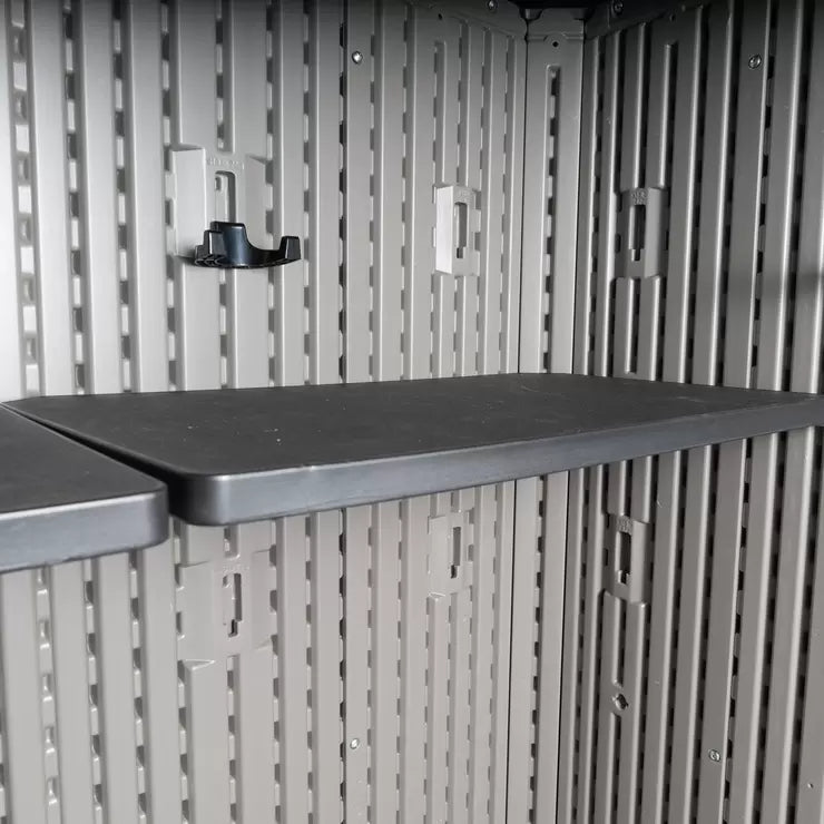 Lifetime 4ft 8" x 3ft 2" (1.47 x 0.97m) Rough Cut Vertical 2,060 Litre Storage Shed - Model 60375U