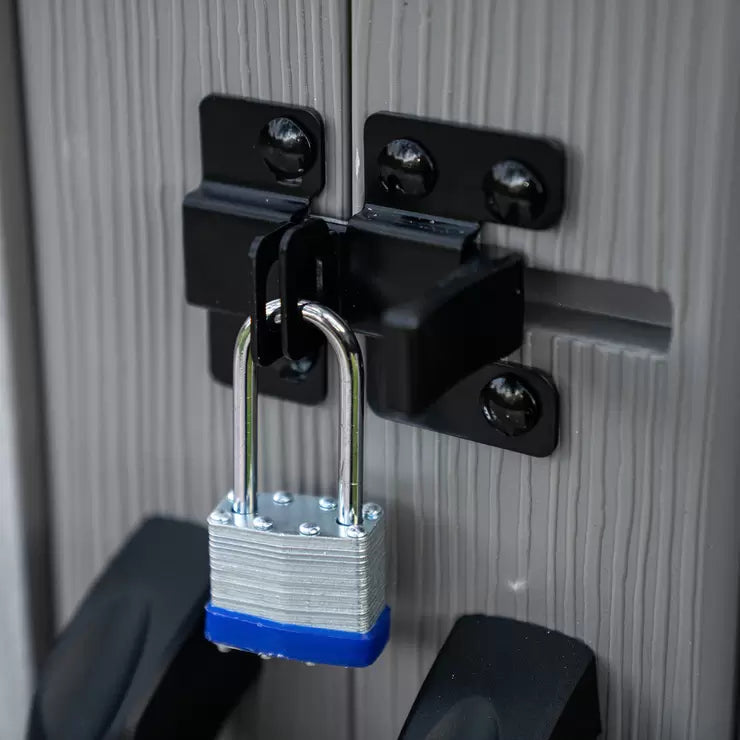 Lifetime 4ft 8" x 3ft 2" (1.47 x 0.97m) Rough Cut Vertical 2,060 Litre Storage Shed - Model 60375U