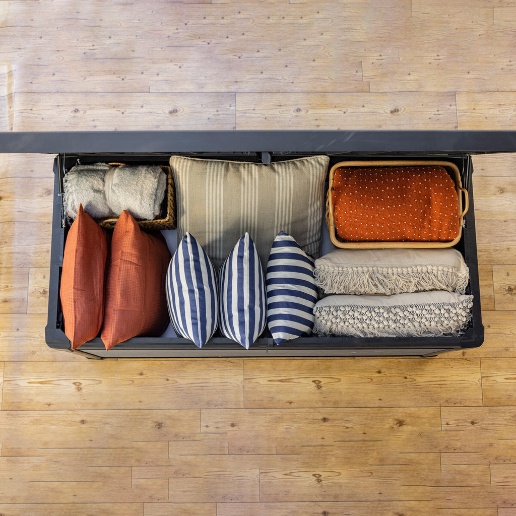 Keter Cortina 570 Litre Outdoor Storage Deck Box UV protection Weather resistant