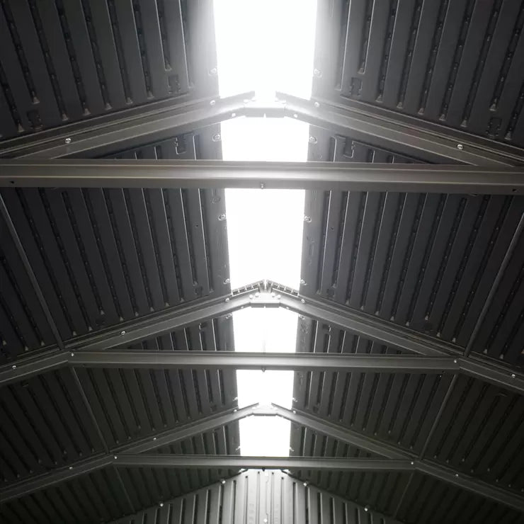 Lifetime 7ft x 12ft (2.14 x 3.57m) Wood Look Storage Shed - Model 60311U