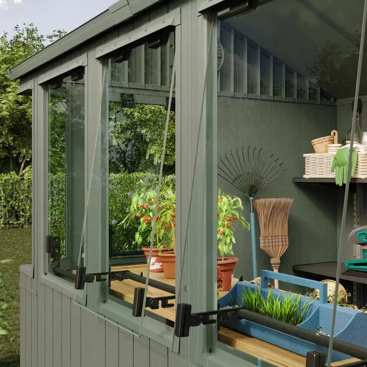 Keter 6ft 3" x 8ft (1.9 x 2.4m) Potting Shed
