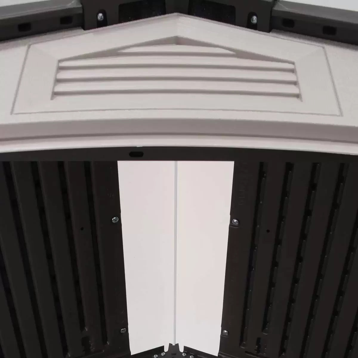 Lifetime 7ft x 7ft (2.1 x 2.1m) Outdoor Storage Shed - Model 60042- Made from High-Density Polyethylene (HDPE)