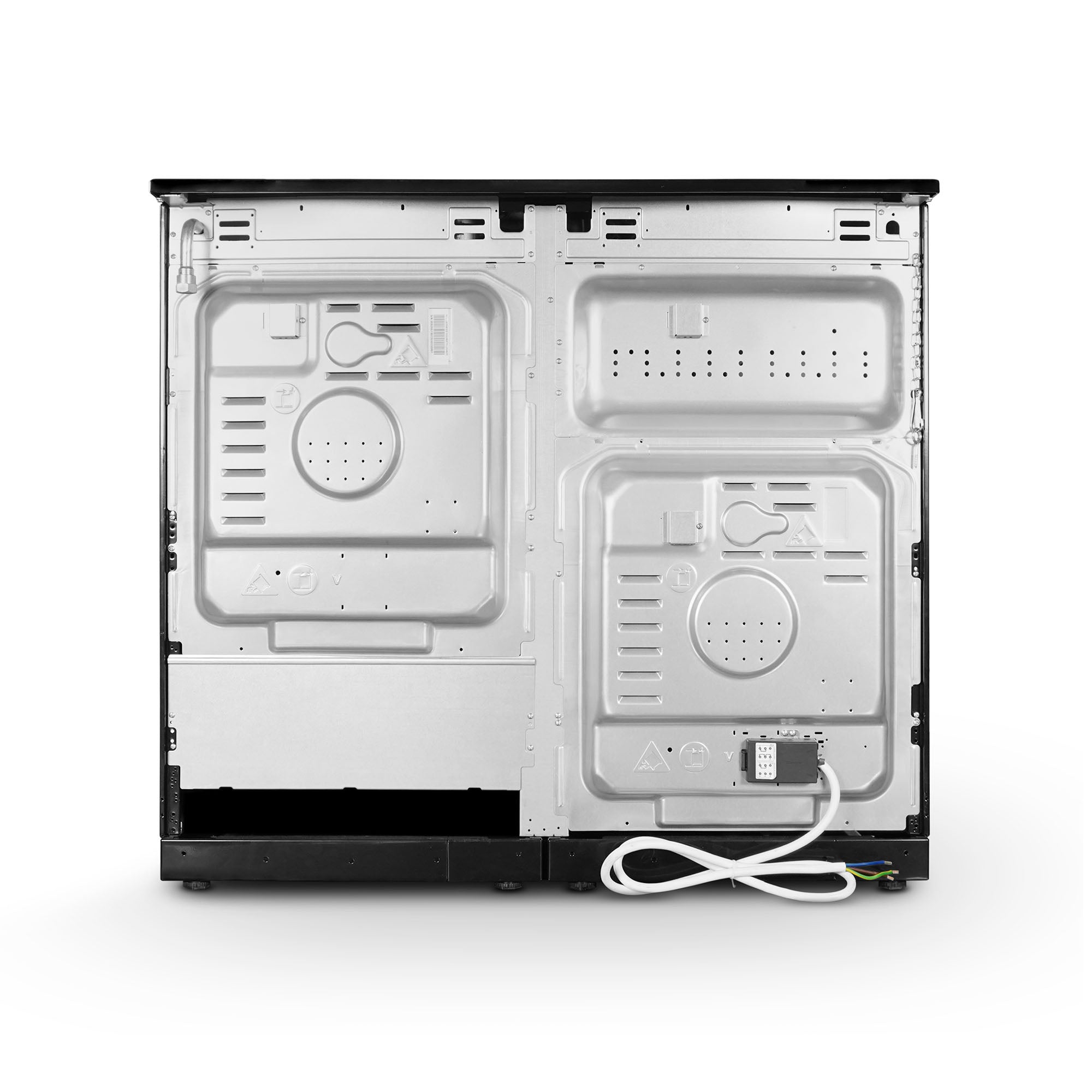 Montpellier MDFRC100K Dual Fuel Range Cooker in Black or Cream