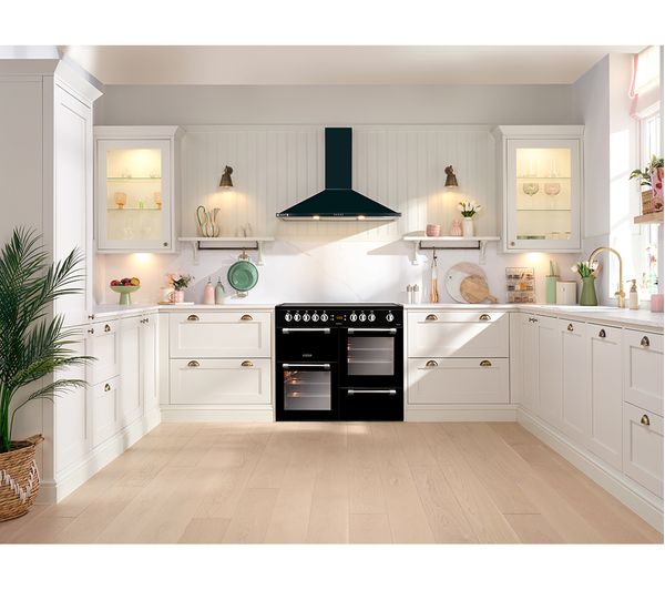 UK BELLING Kensington X90G Gas Range Cooker - Cream & Chrome