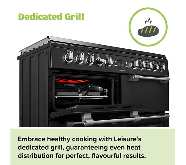 UK BELLING Kensington X90G Gas Range Cooker - Cream & Chrome