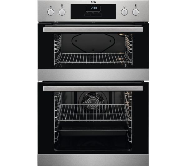 UK STOVES Richmond 90DF 90 cm Dual Fuel Range Cooker - Black & Chrome