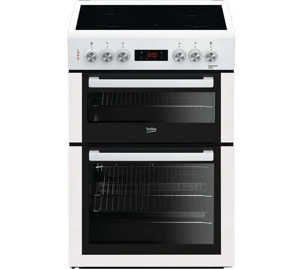 UK STOVES Richmond 90DF 90 cm Dual Fuel Range Cooker - Black & Chrome