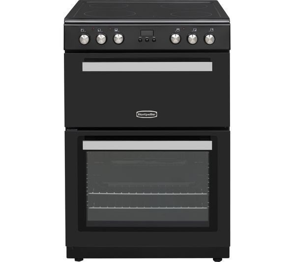 UK STOVES Richmond 90DF 90 cm Dual Fuel Range Cooker - Black & Chrome